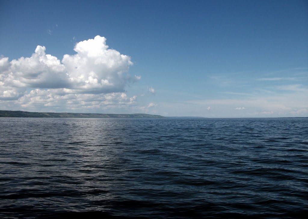 Саратовское водохранилище в Хвалынске