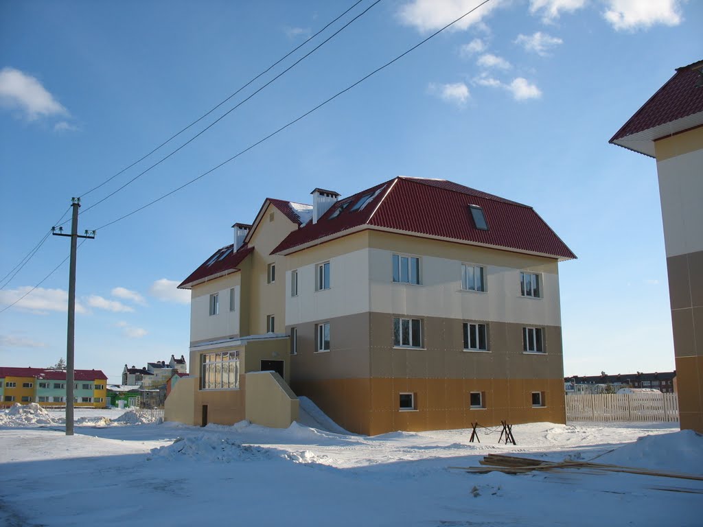 Новый дом в 1-ом микрорайоне
