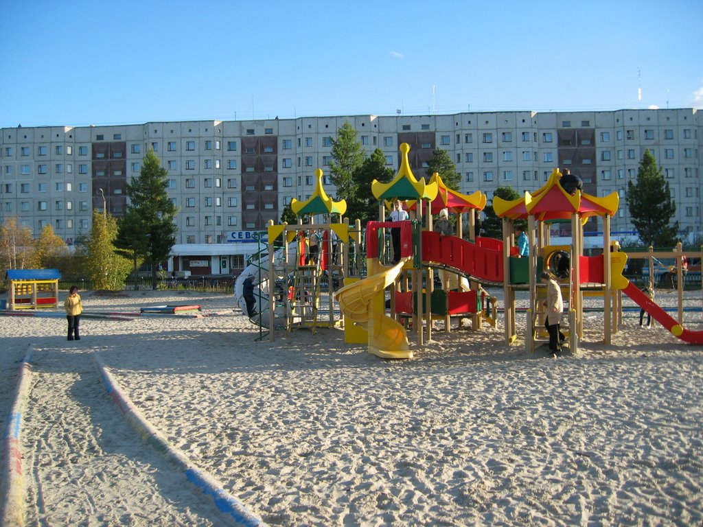 Детская площадка в парке