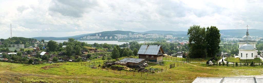 Вид из поселка, Новоуральск