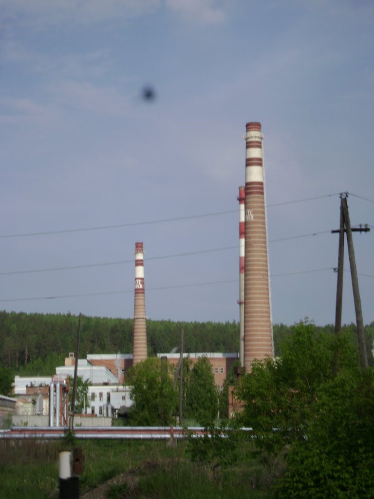 Новоуральск. Электрохимический комбинат.