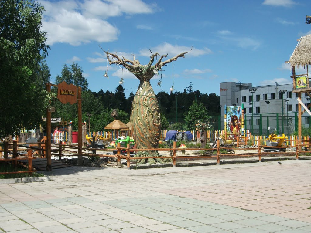 В парке аттракционов (ПКиО), Новоуральск