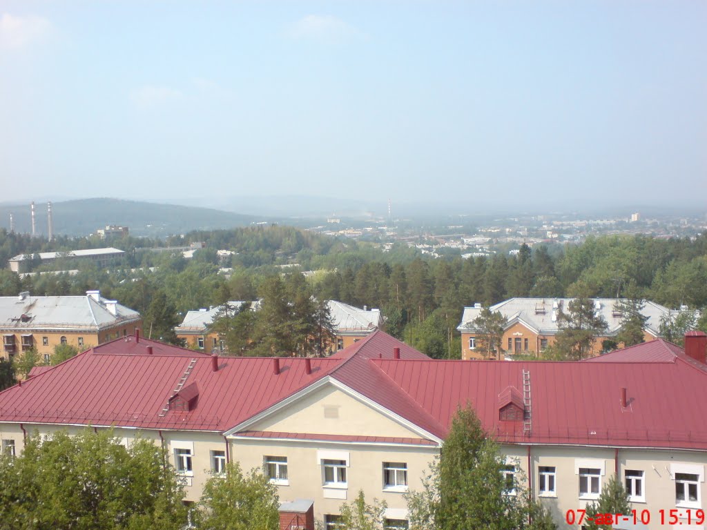 Вид на город с ЦГБ
