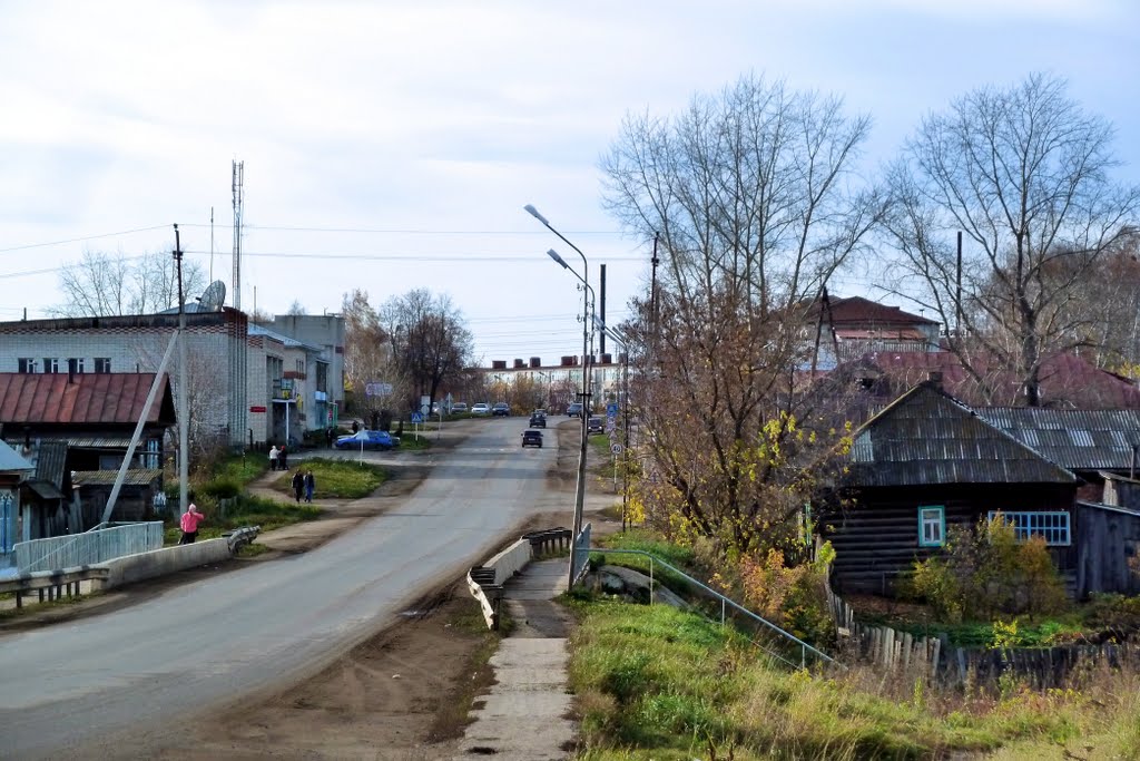 Ачит. Мост через реку Ачит.