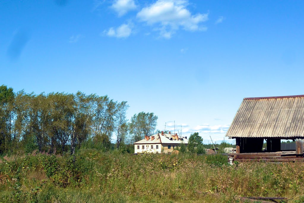 Басьяновский. На въезде.