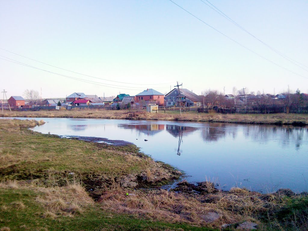 Белоярский. Река Пышма.