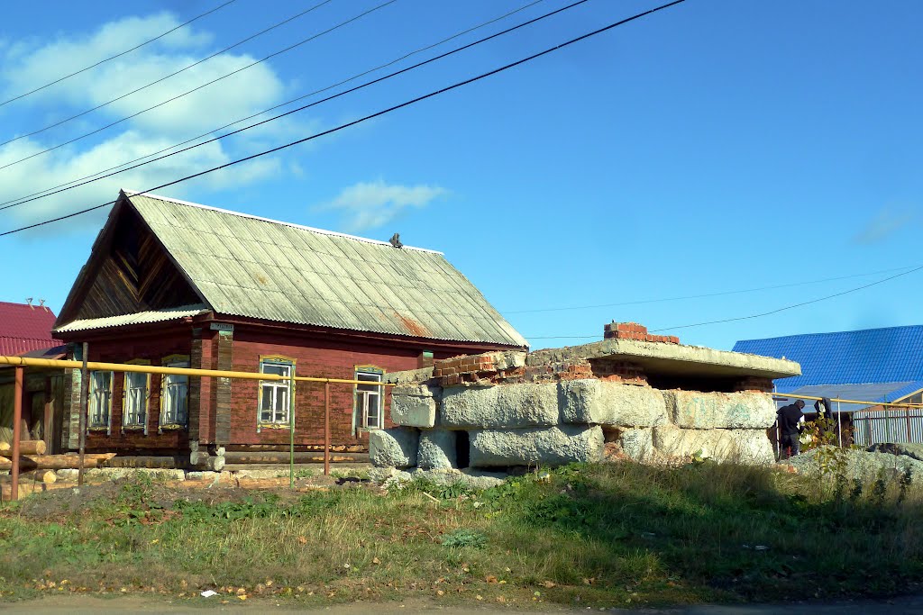 Буланаш. Частный сектор.