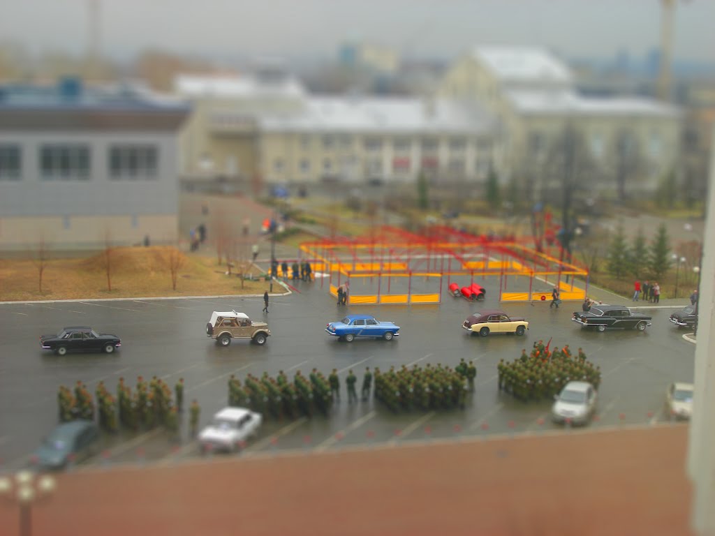 Верхняя Пышма. Репетиция парада
