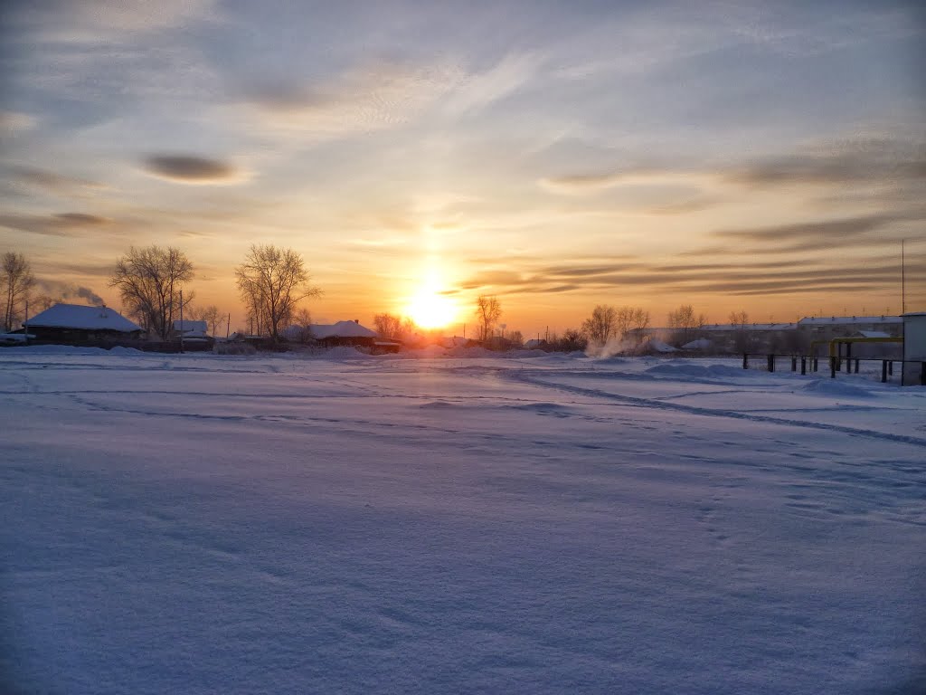 Зимний закат
