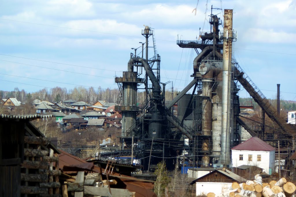Верхняя Синячиха. Металлургический завод.