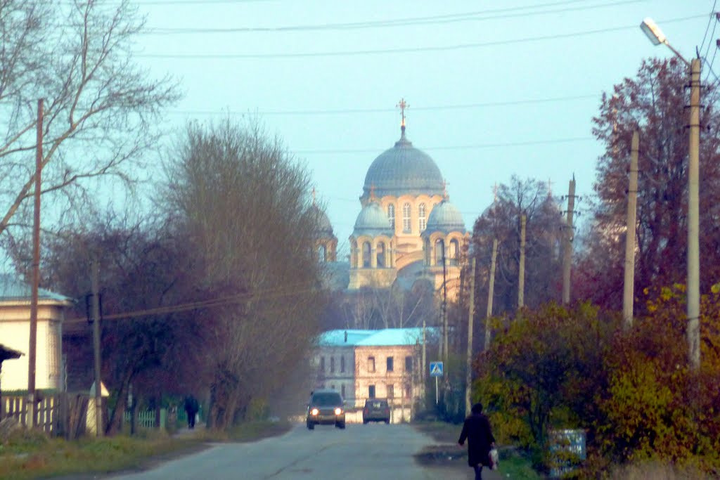 Верхотурье. Вид на Николаевский монастырь.