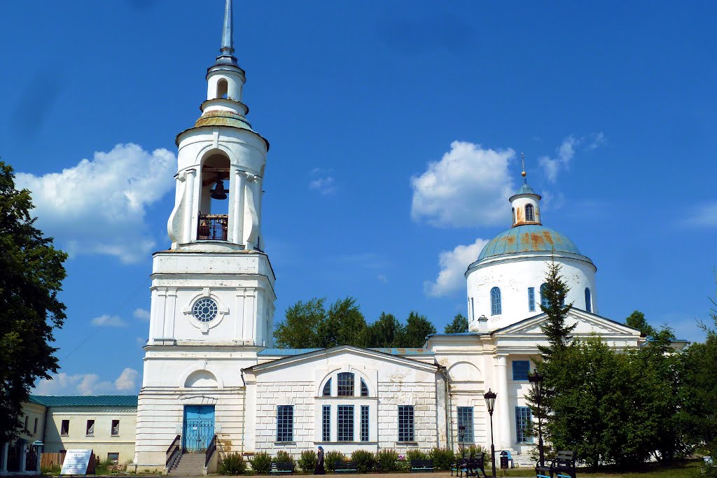 Верхотурье. Спасо-Прeoбражeнская церковь.