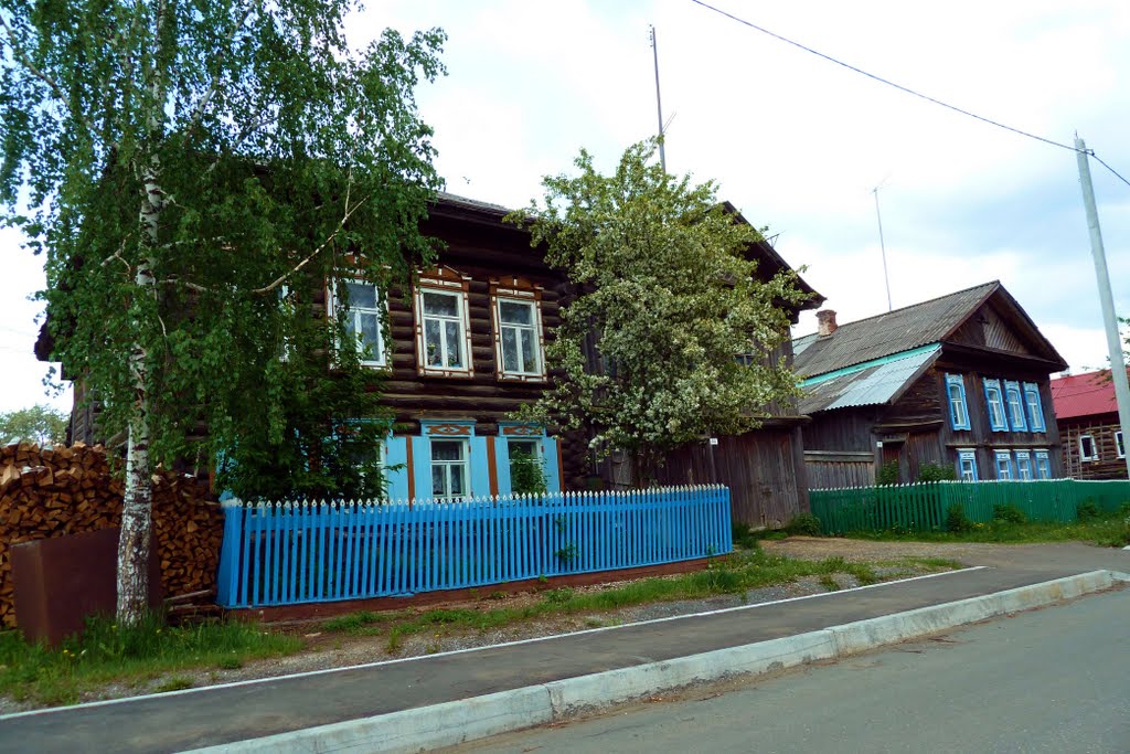 Висим. Двухэтажки.