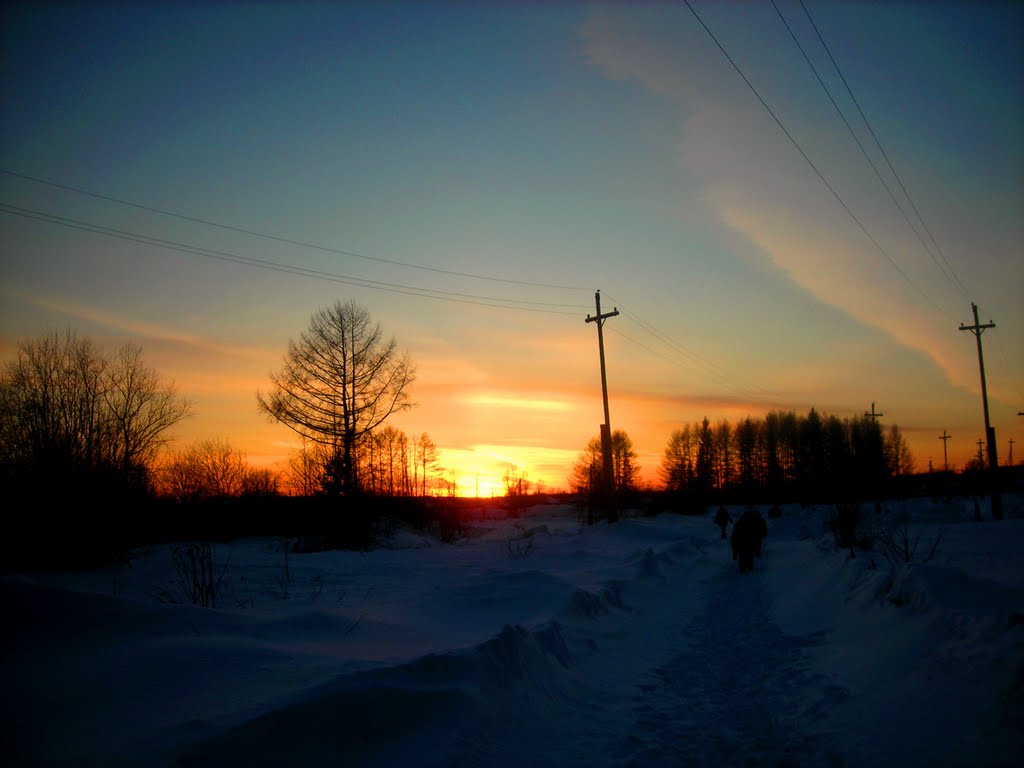 winter evening