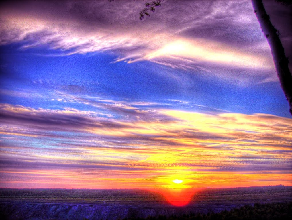 закат в тучу/sunset in a cloud