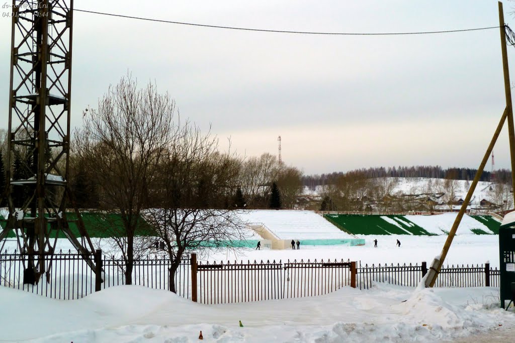 Дегтярск. Стадион.