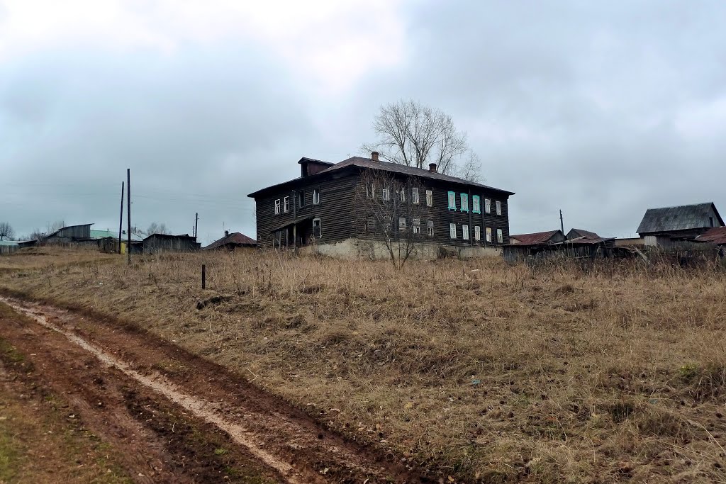 Зыряновский. Глиняный спуск к Нейве, съехал и все...пипец.
