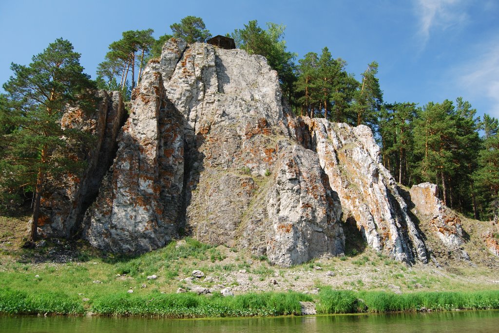 река Нейва, камень Шайтан