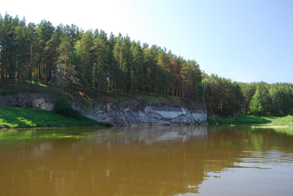 река Нейва, скалы Утес