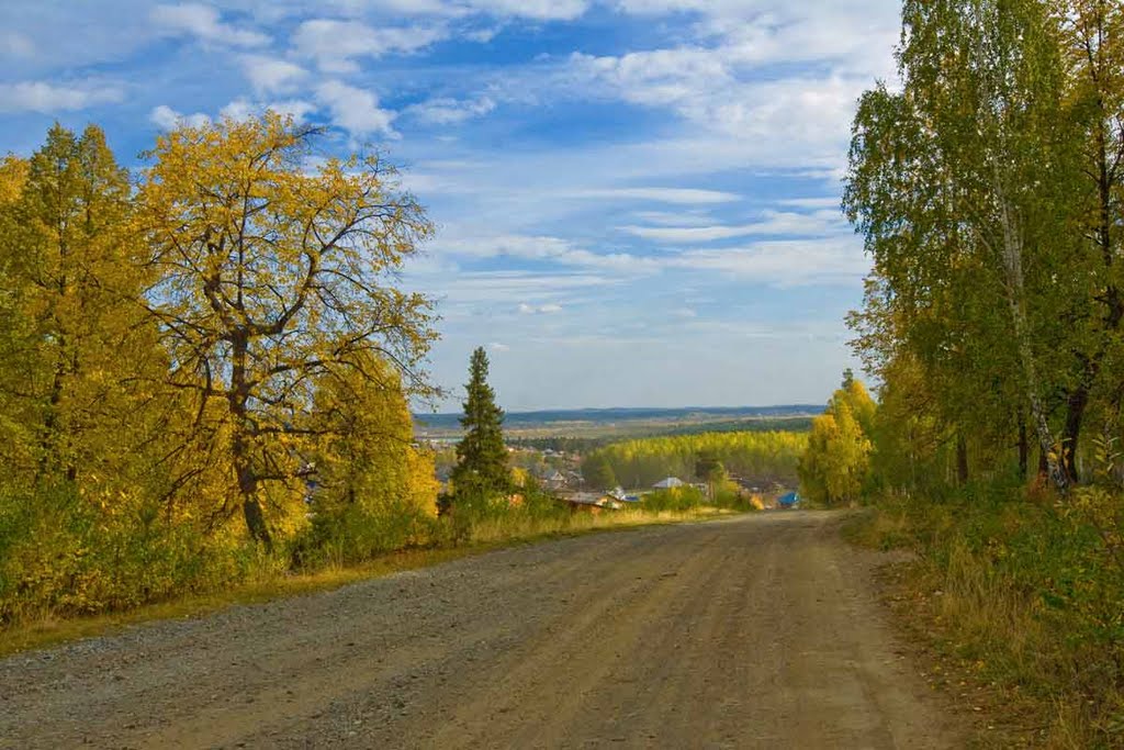 Entering Zuzelka village