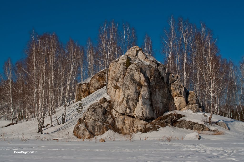 Кавдымов Камень. Март
