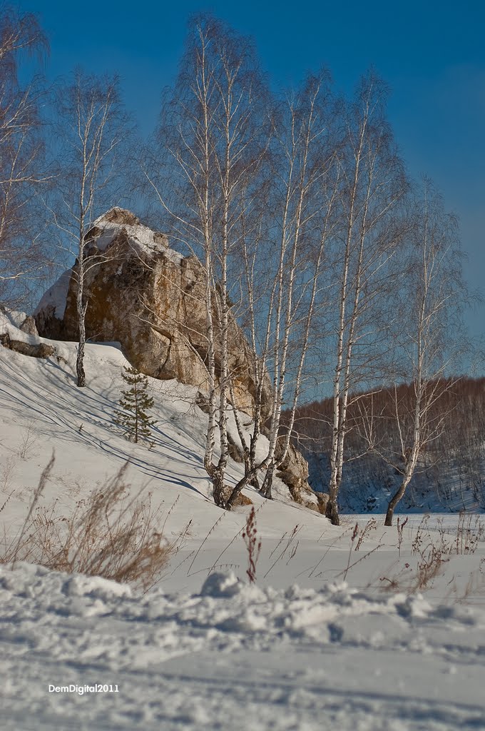 Кавдымов Камень. Март
