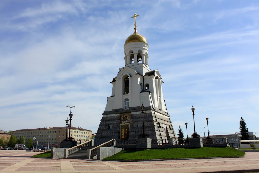 Kamensk Uralsky : La place centrale / the central square