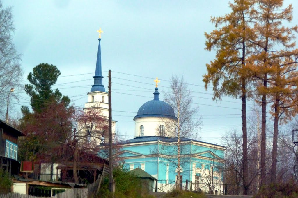 Карпинск. Церковь во имя Казанской иконы Божей матери.
