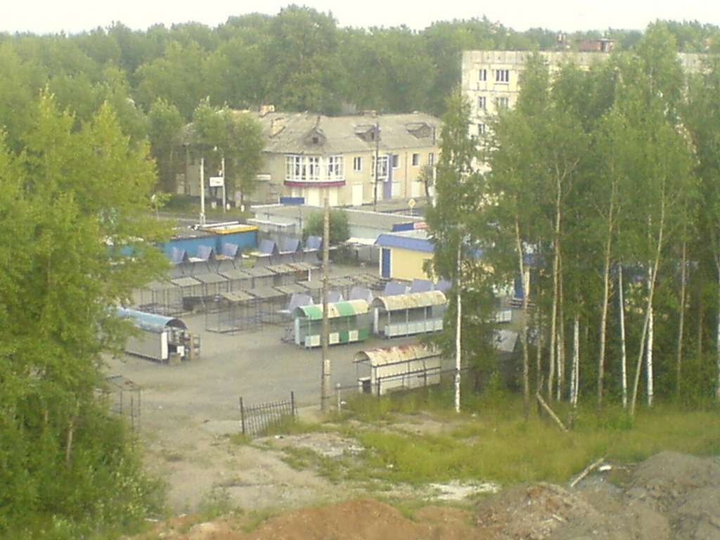 с крыши