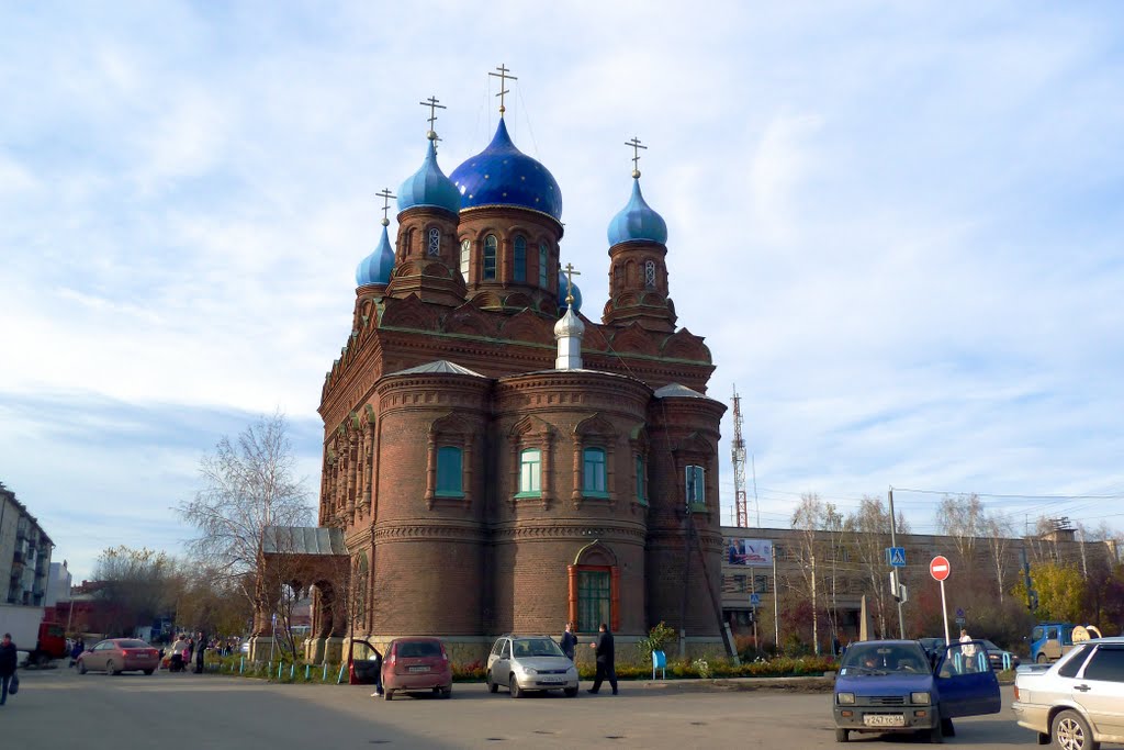 Красноуфимск. Храм Александра Невского восточная сторона.