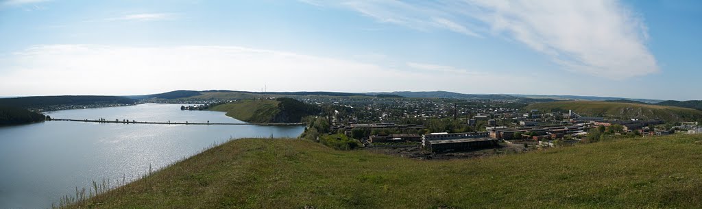 Панорама Михайловска с Воронинского Кукана