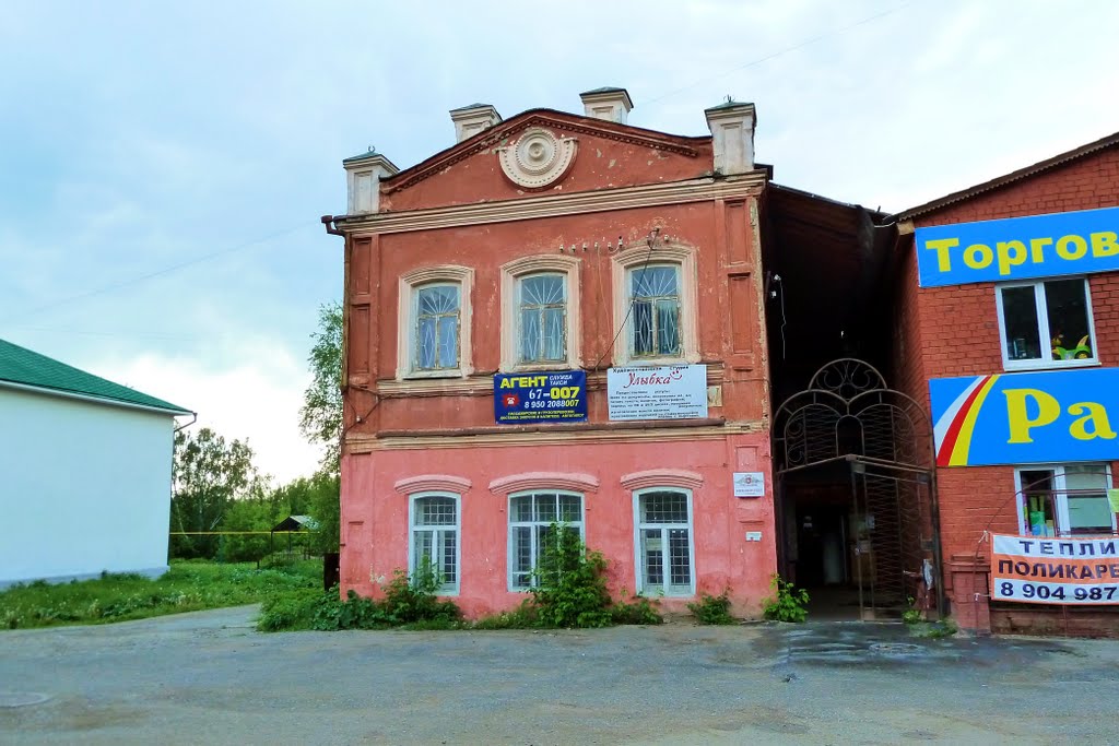 Михайловск. Старинный дом.