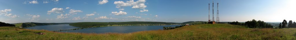Михайловский пруд, панорама с Пильнинского кукана