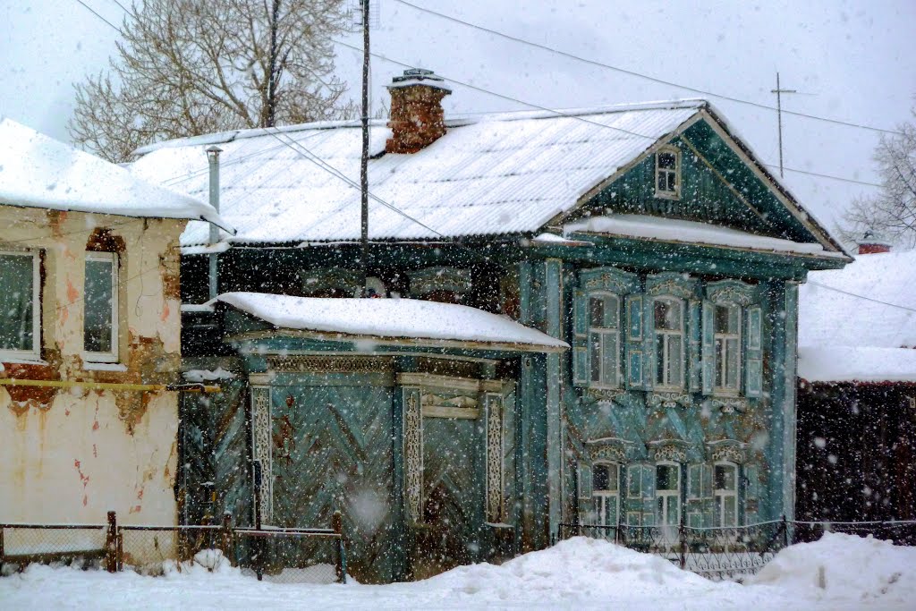 Быньги. Двухэтажка.