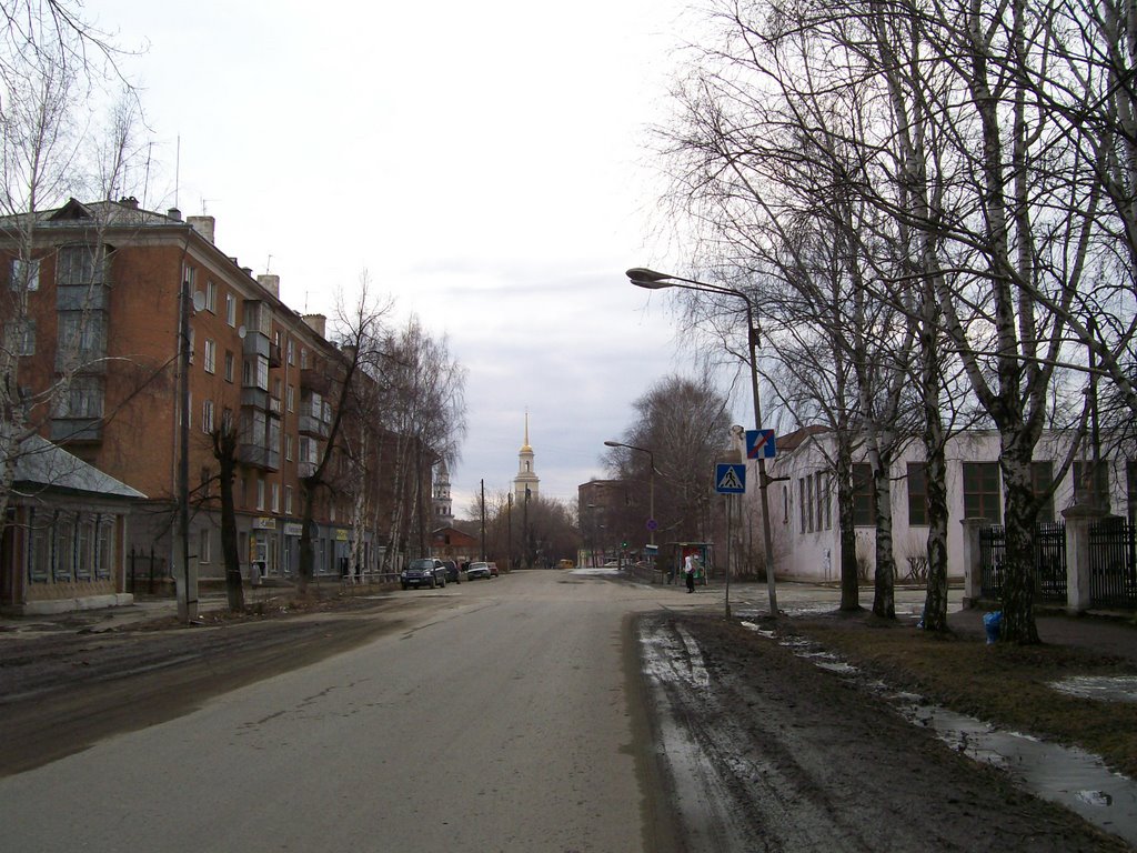 Невьянск , ул К.Маркса / Nevjansk, Karl Marks street