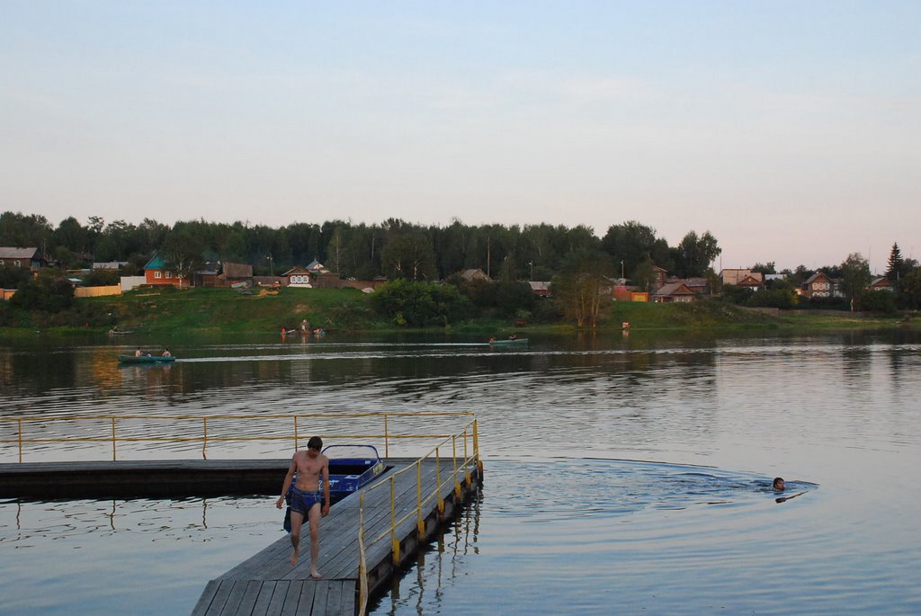 Newjansk - Freibad - swimming area