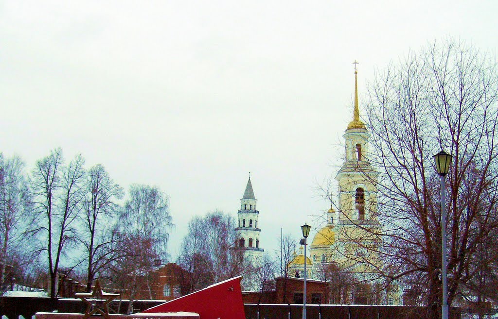 Невьянск. Наклонная башня.