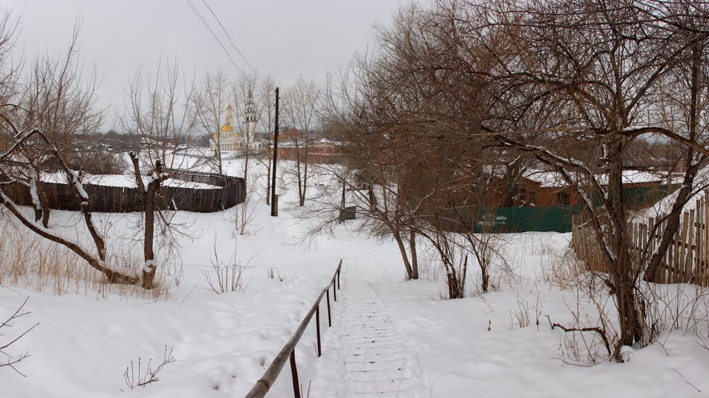 C лестницы