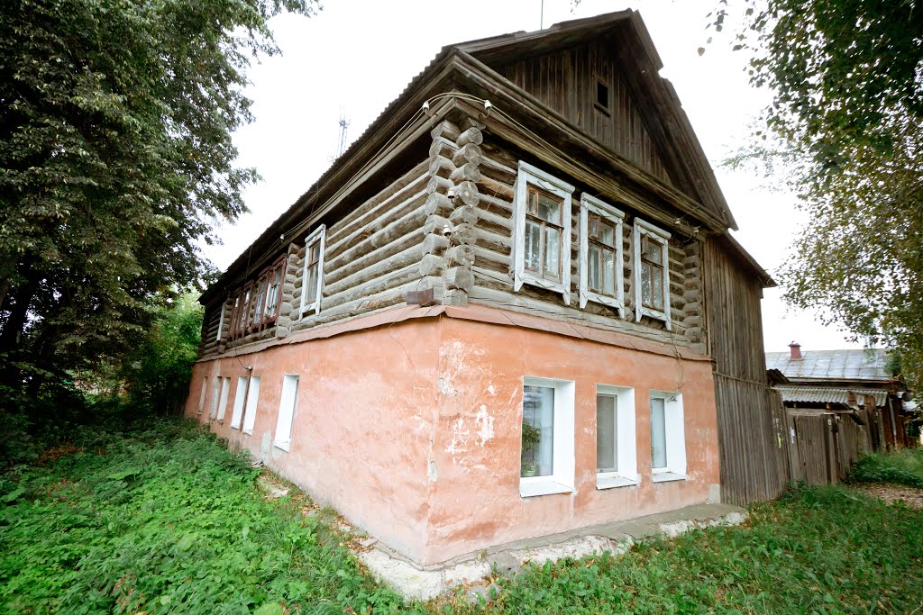 Old russian wood house, Nevyansk