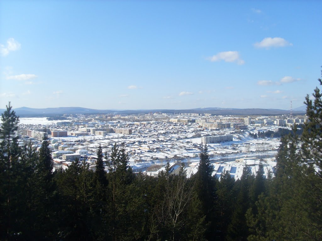 city ​​view from the mountain Shaitan
