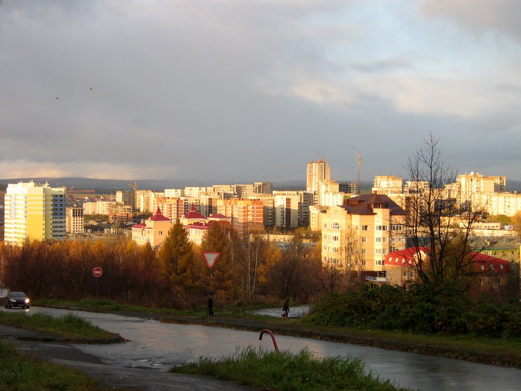 City view from Vatutina str.