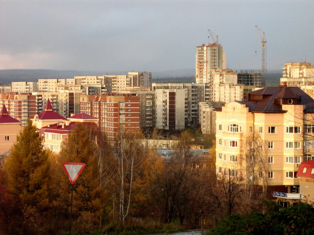 City view from Vatutina str.