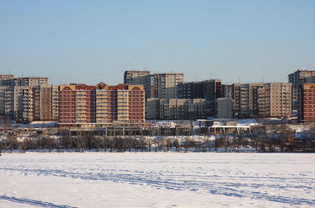 Жилой район Первоуральска. Residencial area in Pervouralsk