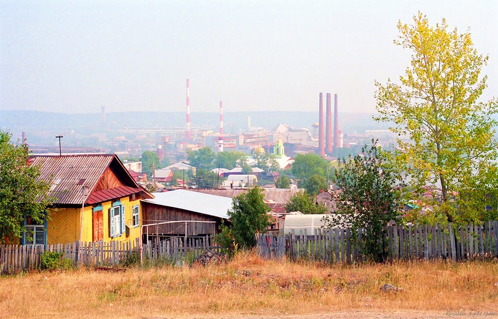 Polevskoy, Russia:  View from the Hill