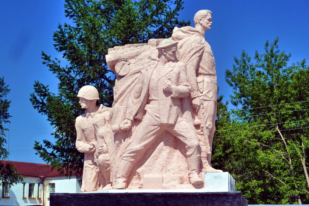 Пышма. Скульптурная композиция.