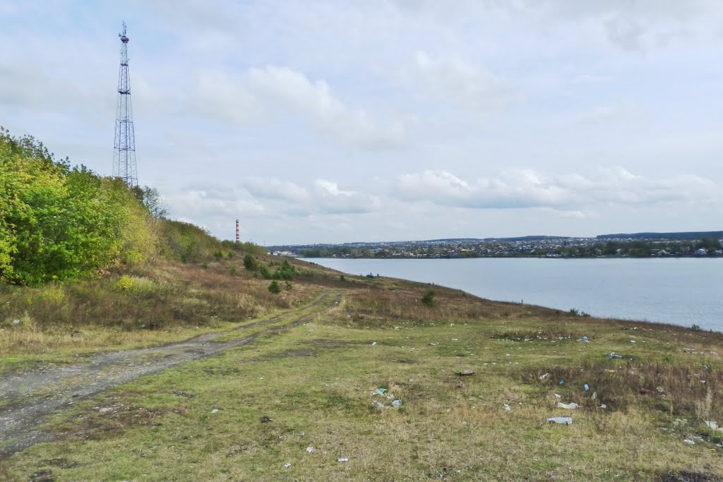 Реж-7 ветров. Дорога вдоль берега.