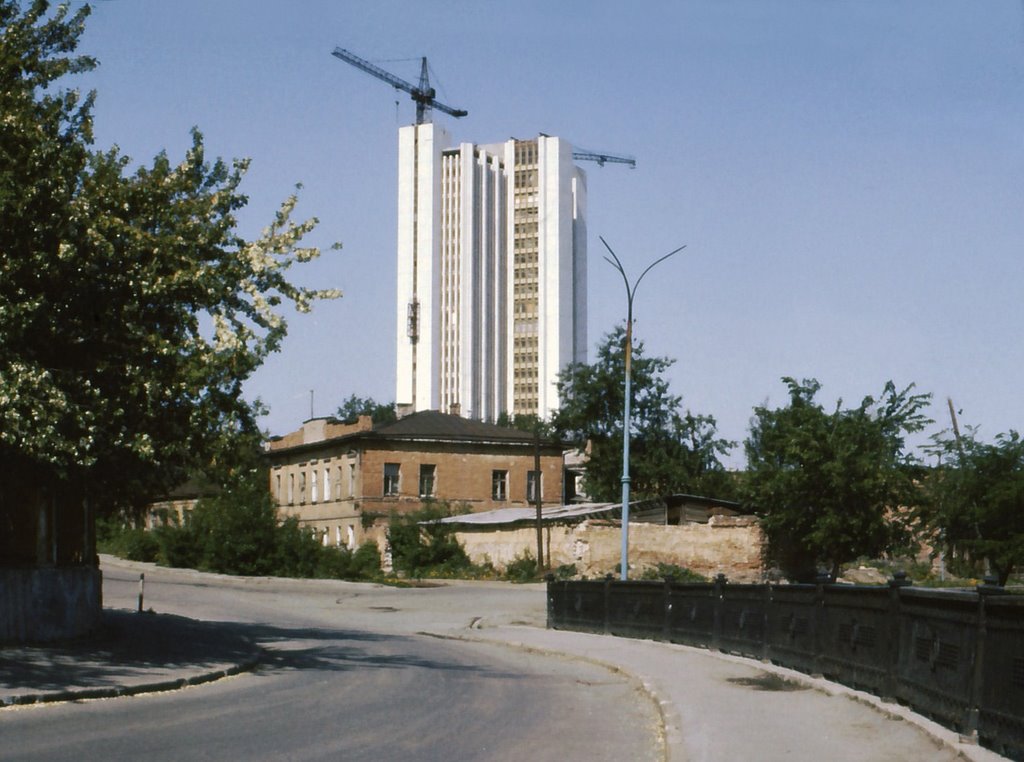 Свердловск, 1980. Строительство Белого Дома.