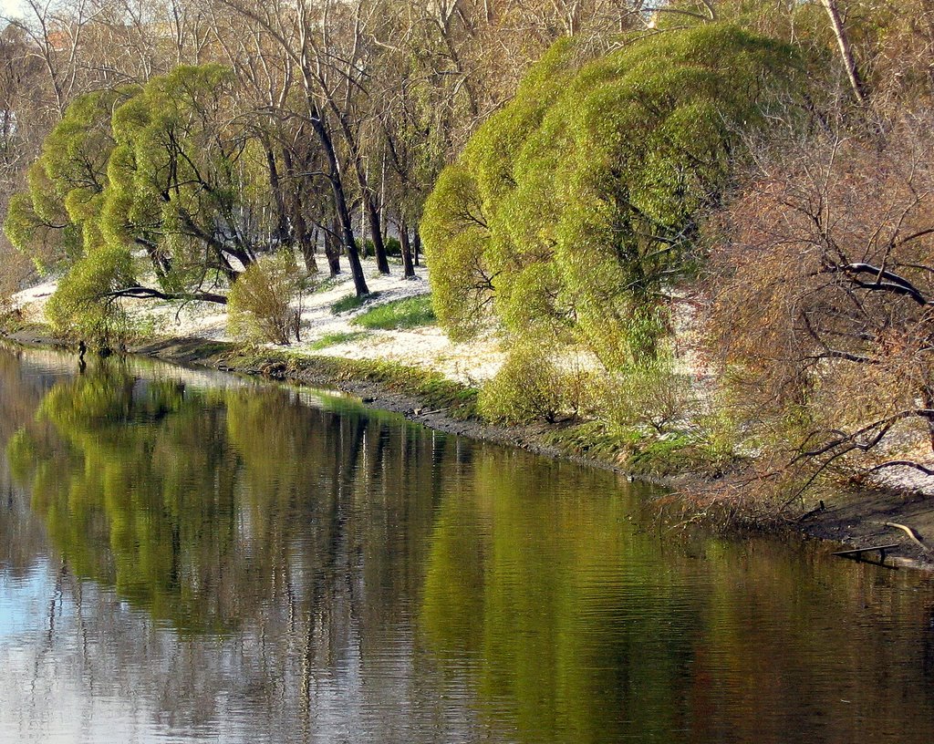Iset river, Ekaterinburg, Russia