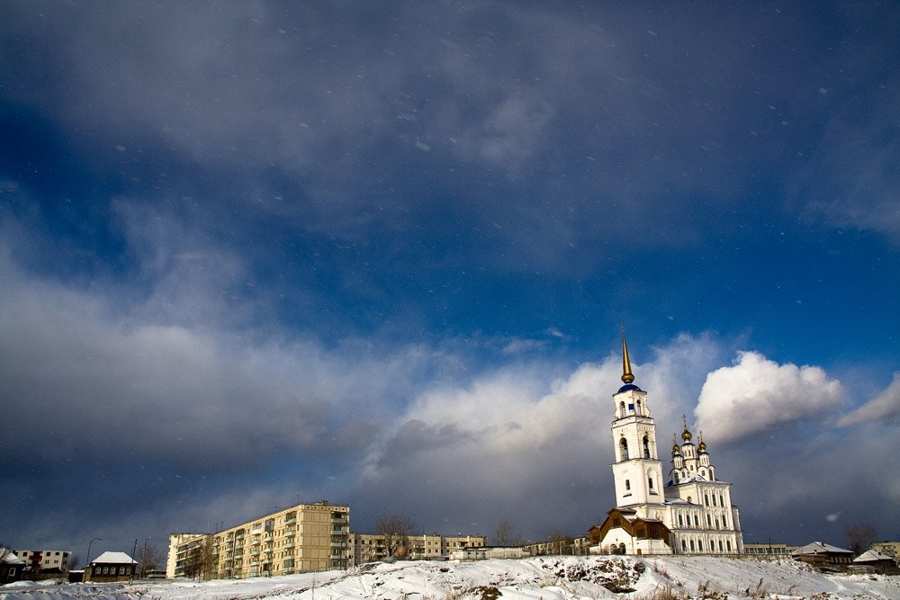 Петропавловская церковь. Североуральск. Северный Урал