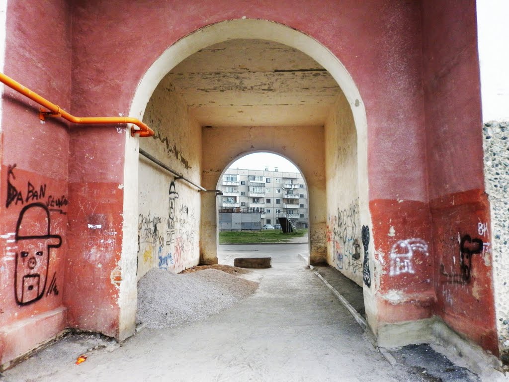 Court yard of 7th microdistrict